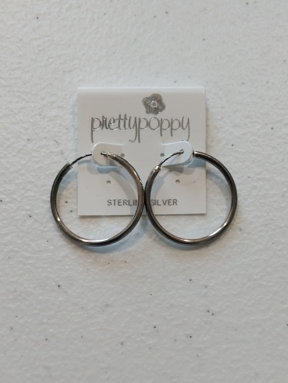 Sterling Silver Hoop Earrings — Polished Silver Hoops